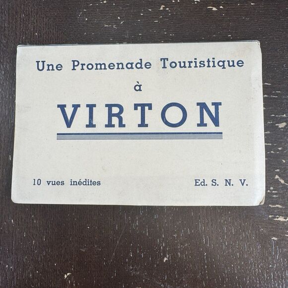 Virton Belgium 10 View Fold Out Tourist Postcards Bouvier Braffort St Mard Arlon - Picture 1 of 10